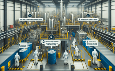 Los 4 métodos más efectivos para eliminar residuos químicos en una nave industrial