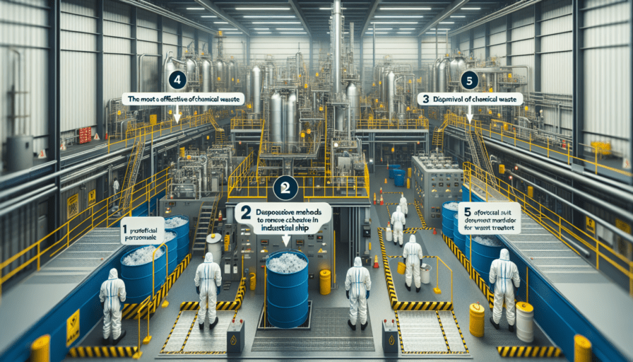 Los 4 métodos más efectivos para eliminar residuos químicos en una nave industrial